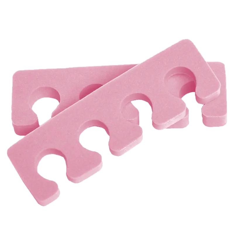 Pink 2-Pack Toe Separators By Brittny- 2 Pcs 1