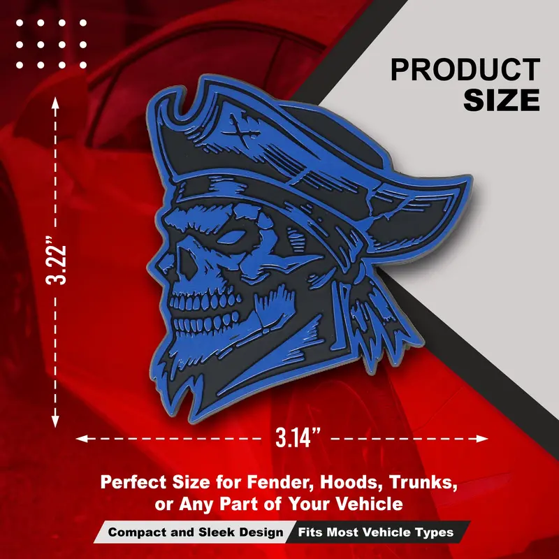 Pirate Left & Right - Blue / Black 2