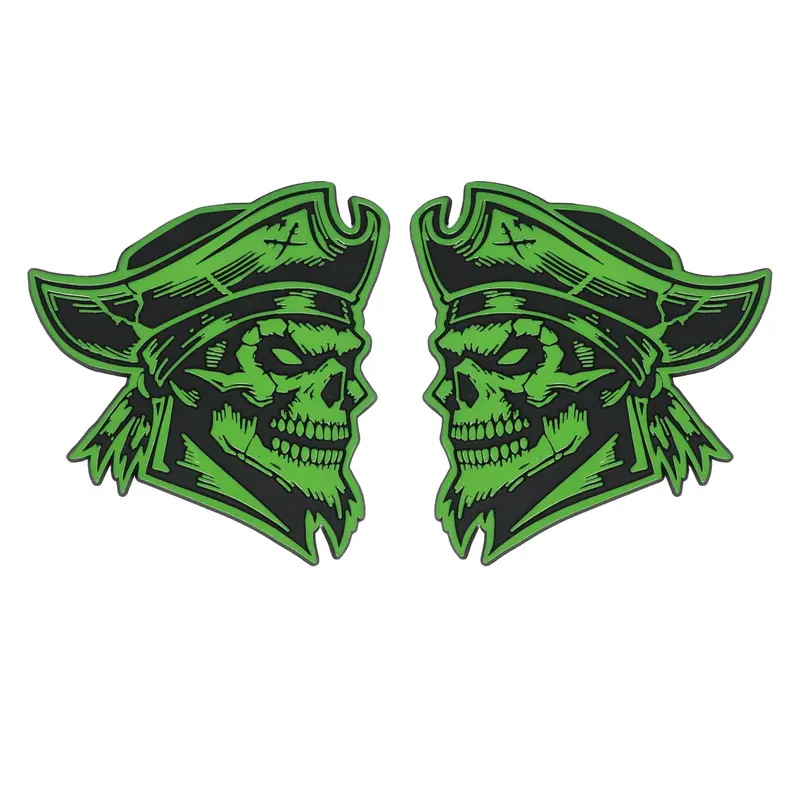 Pirate Left & Right - Green / Black 1