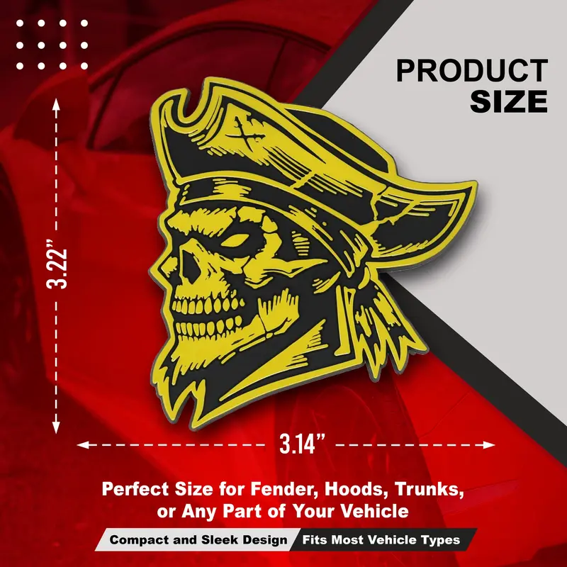 Pirate Left & Right - Yellow / Black 2