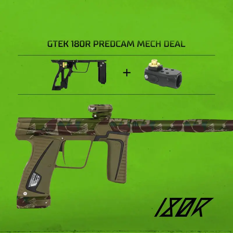Planet Eclipse Gtek 180R Predator Camo Mech Package 1