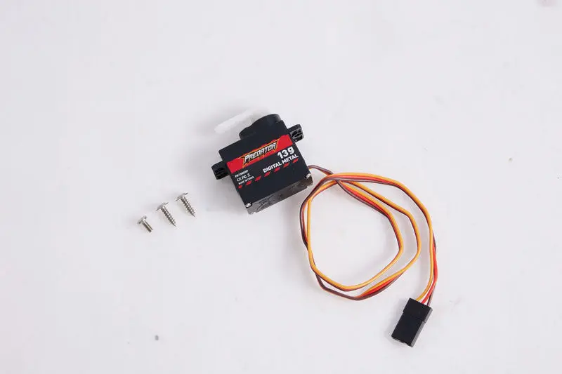 Predator 13G Digital Metal Gear Servo Positive With 300Mm Wire 1