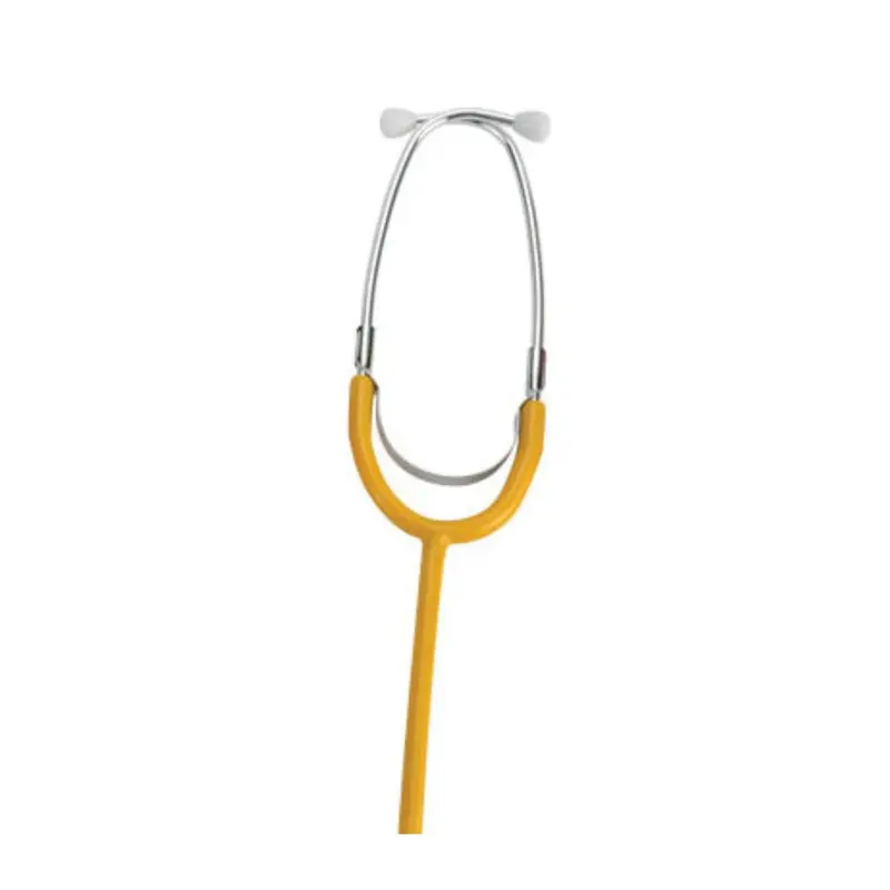 Premier Pro Fully Assembled Dual-Head Stethoscope - Yellow 1