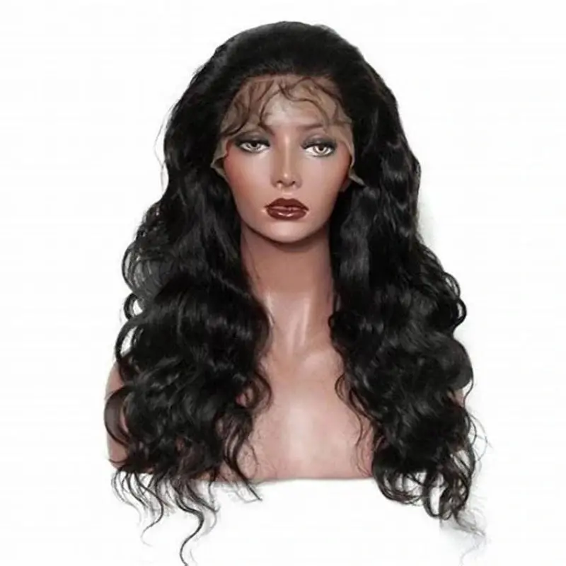 Prime Collection 100% Human Hair Full Lace 360 Ear To Ear Hd Swiss Lace Wig 18" Body Wave 1
