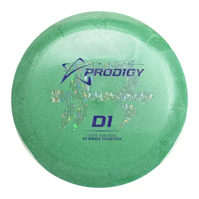 Prodigy 500 Glimmer D1 Driver Disc - Isaac Robinson 2X World Champion Stamp 1