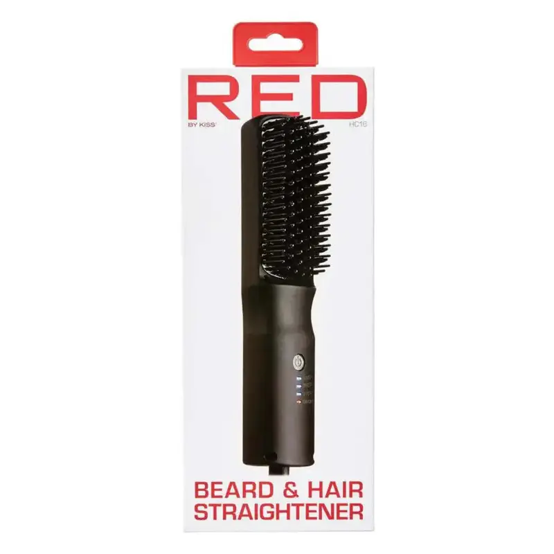 Red By Kiss Beard & Hair Straightener 1
