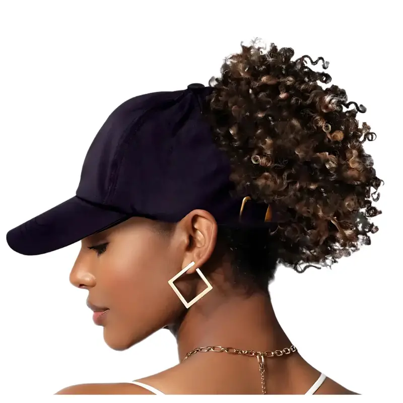 Red By Kiss Satin Lined Backless Baseball Cap – Choose Style | Protect Hair, Stay Stylish 1