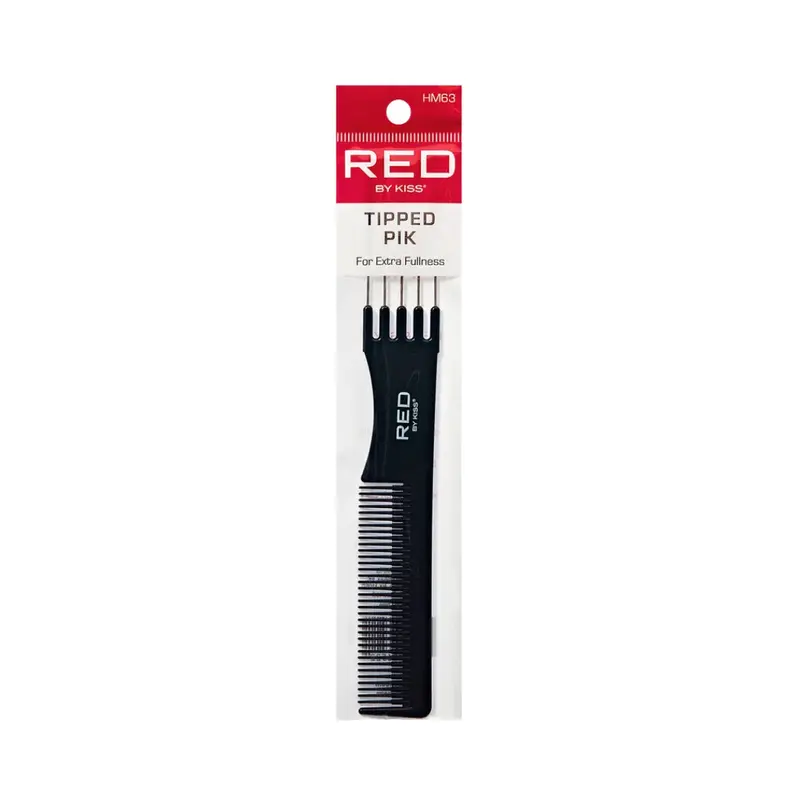 Red By Kiss Tipped Pik Comb | Gentle Lift & Volume Hair Pick 1