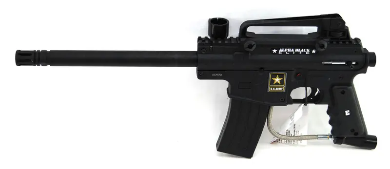 Refurbished Tippmann Sports Alpha Black Elite W/ E-Grip 1