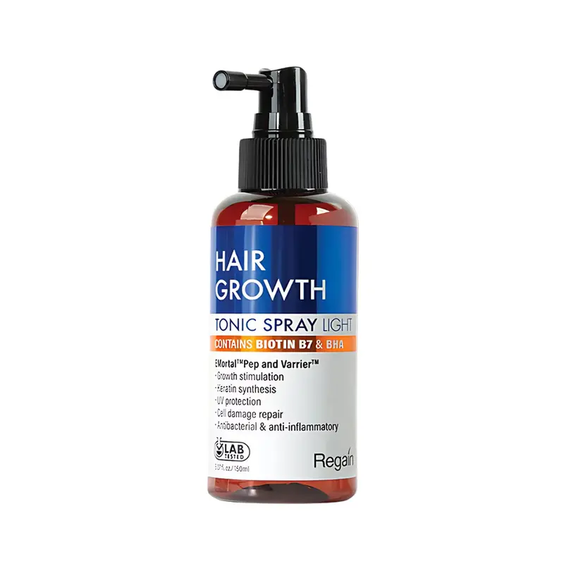 Regain Hair Growth Tonic Spray | Follicle Stimulating & Thickening Formula – 5.07 Oz – Choose Strength 2
