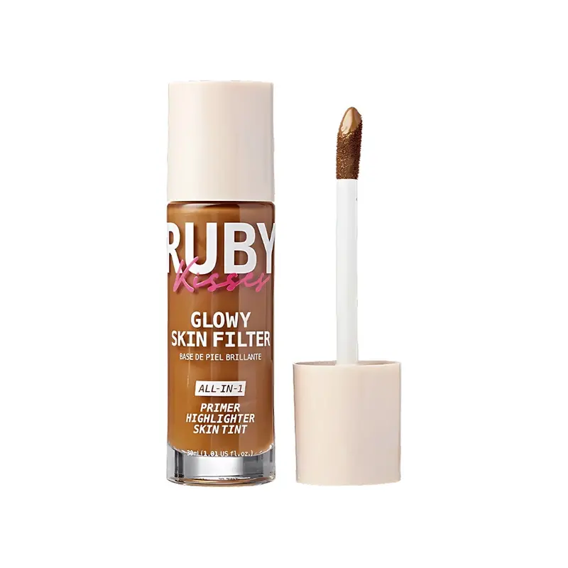 Ruby Kisses Glowy Skin Filter Foundation | Lightweight Radiant Coverage – Choose Shade 1