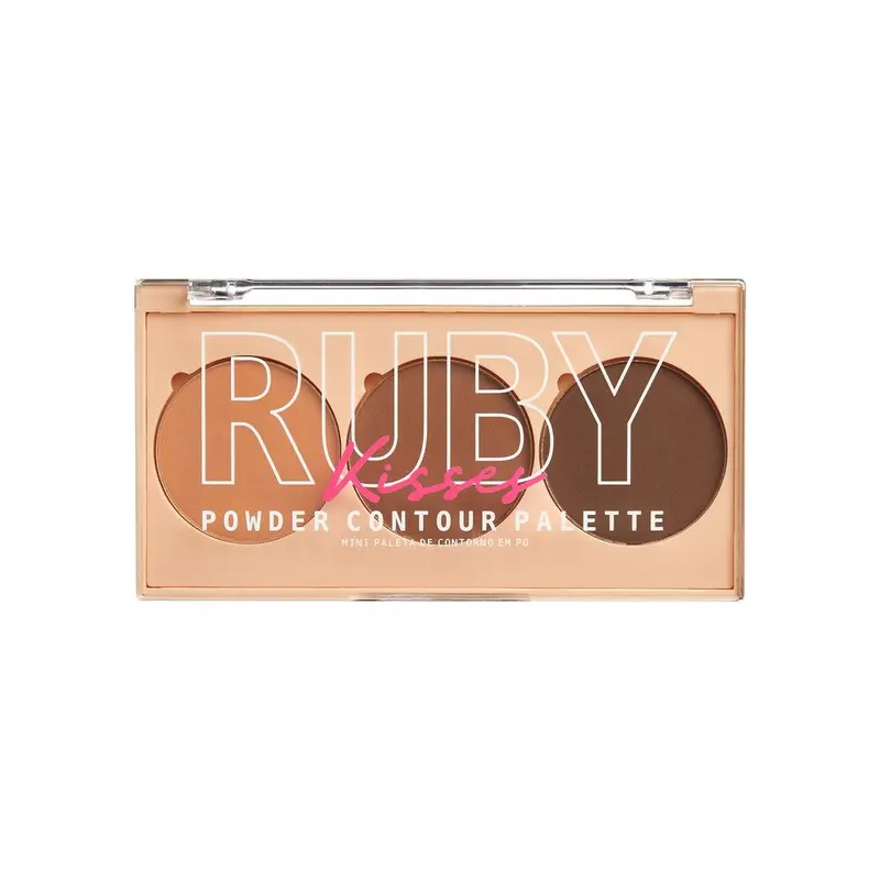 Ruby Kisses Mini Contour Powder Palette To-Go 1