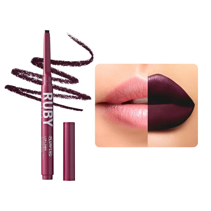 Ruby Kisses Plumping Lip Liner | Long-Lasting Define & Enhance Pencil – Choose Color 11