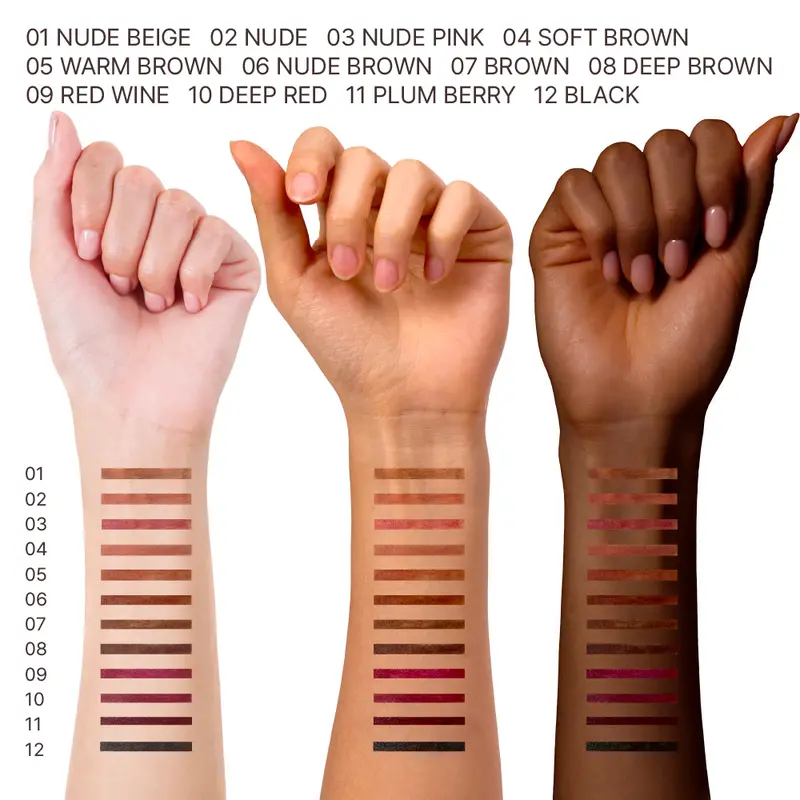 Ruby Kisses Plumping Lip Liner | Long-Lasting Define & Enhance Pencil – Choose Color 4