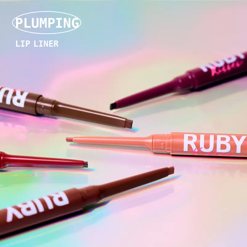 Ruby Kisses Plumping Lip Liner | Long-Lasting Define & Enhance Pencil – Choose Color 7