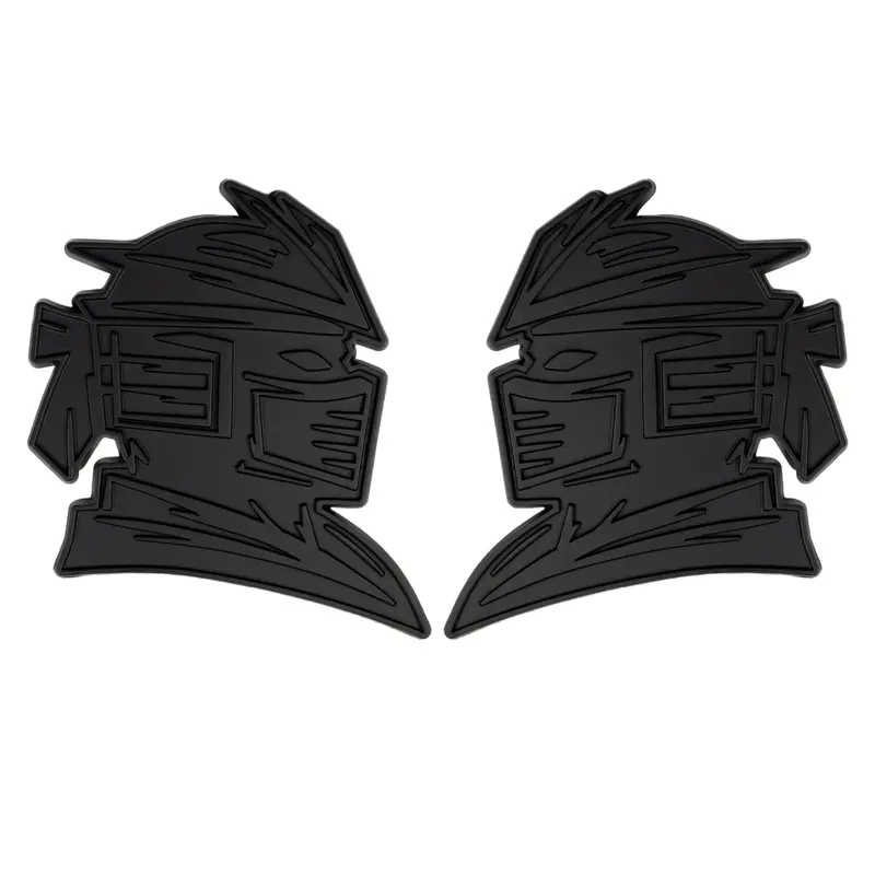 Samurai Emblem - Left & Right - Matte Black 1