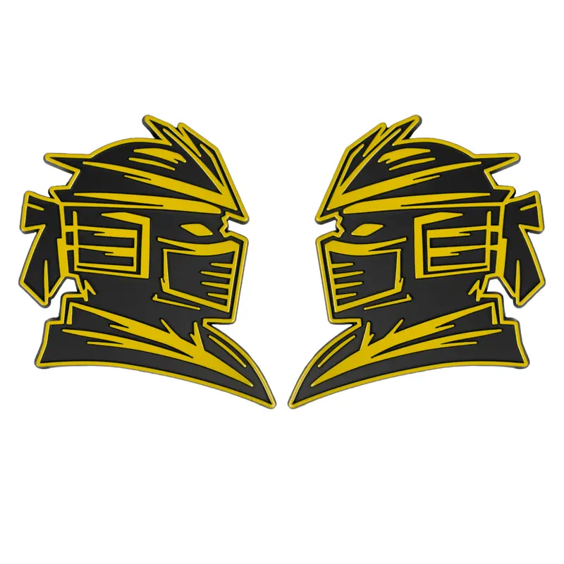 Samurai Emblem - Left & Right - Yellow 1