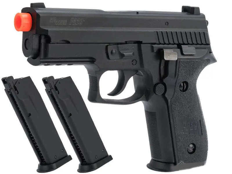 Sig Sauer Proforce P229 Airsoft Gbb Airsoft Pistol - Reload Package - Black 1