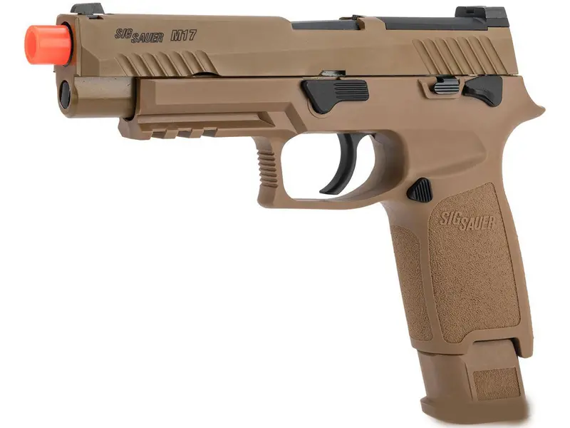 Sig Sauer Proforce P320 M17 Mhs Airsoft Gbb Pistol - Green Gas - Tan 1