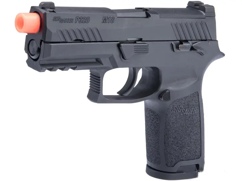Sig Sauer Proforce P320 M18 Mhs Gbb Airsoft Pistol - Black 1