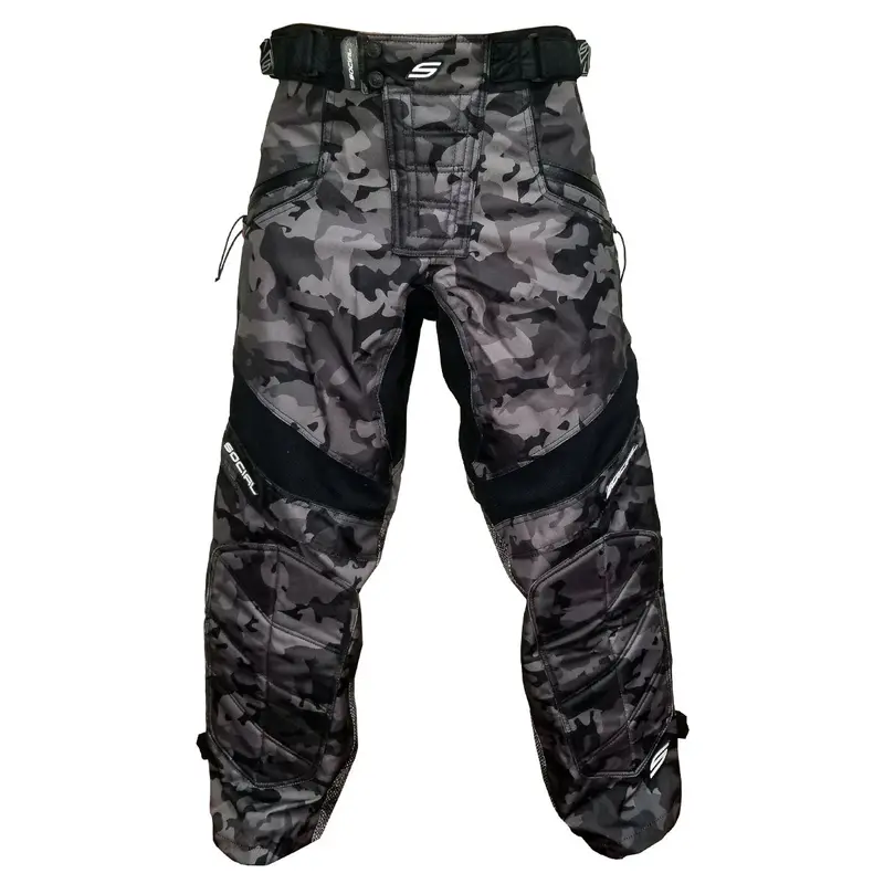 Social Paintball Grit V3 Pants - Night Camo 1
