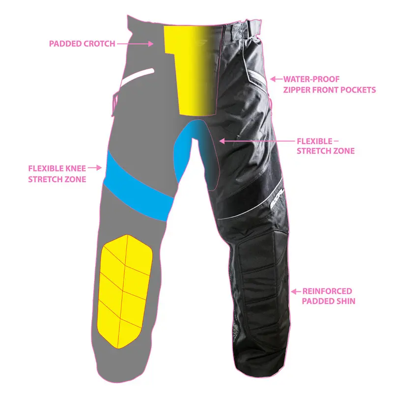 Social Paintball Grit V3 Pants - Night Camo 4