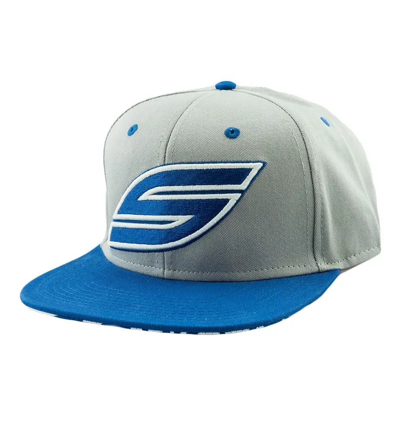 Social Paintball Snapback Hat - Royal Blue S 1