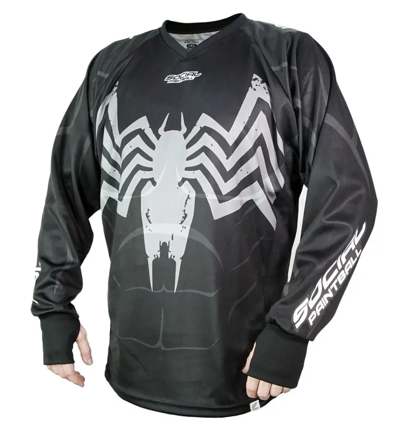 Social Paintball Unpadded Smpl Jersey - Venomous 1