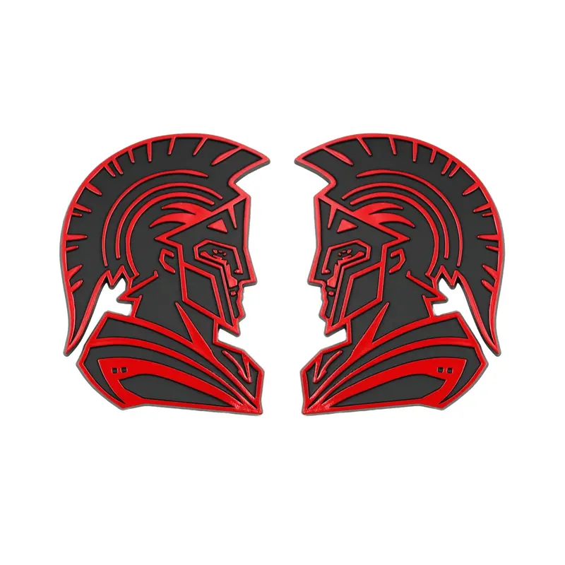 Spartan Emblem - Left And Right - Red 1