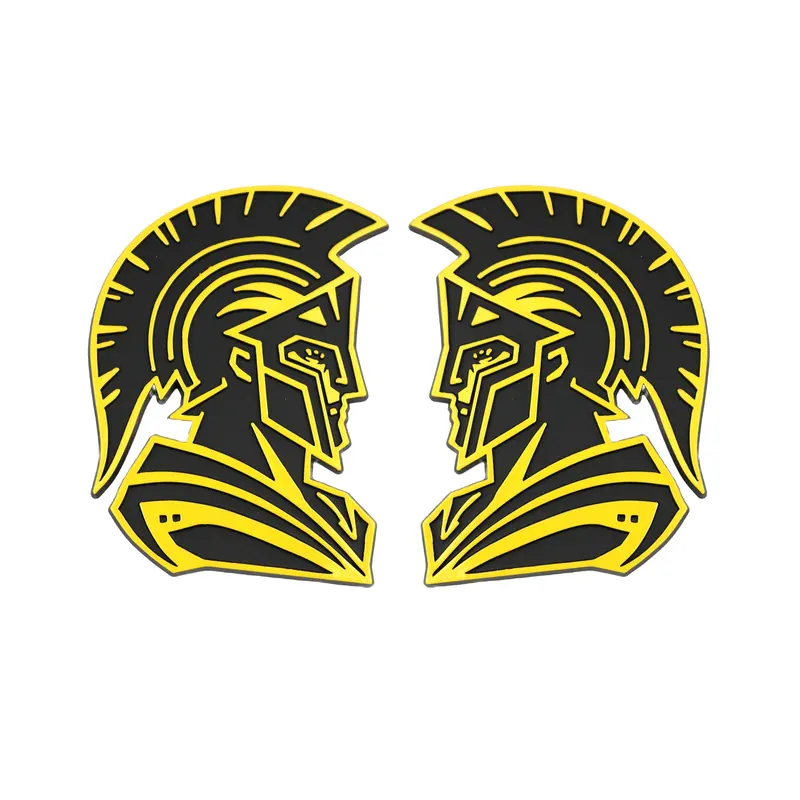 Spartan Emblem - Left And Right - Yellow 1