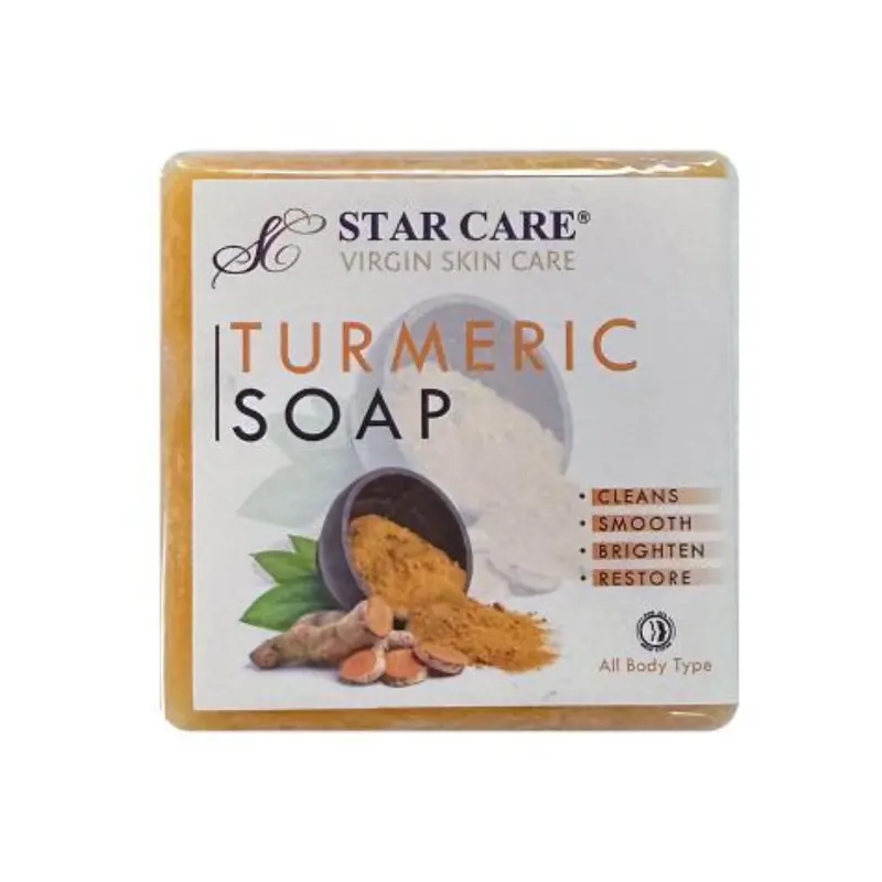 Star Care Virgin Skin Care Turmeric Soap - 3.5 Oz 1