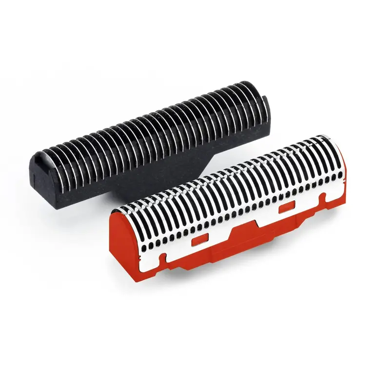 Stylecraft Replacement Uno Foil Shaver Set Of 2 (1 Red Crunchy, 1 Black Forged) Cutter Blades 1