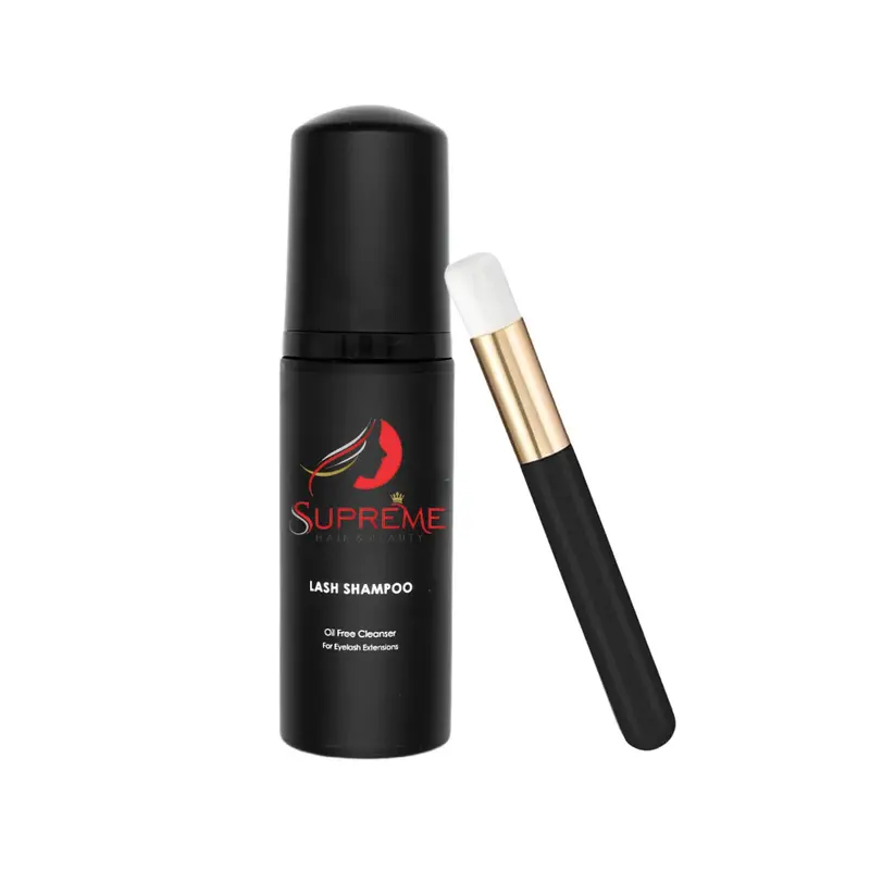 Supreme Beauty Lash Shampoo With Lash Cleansing Brush | Gentle Eyelash Extension Cleanser – 60 Ml 1