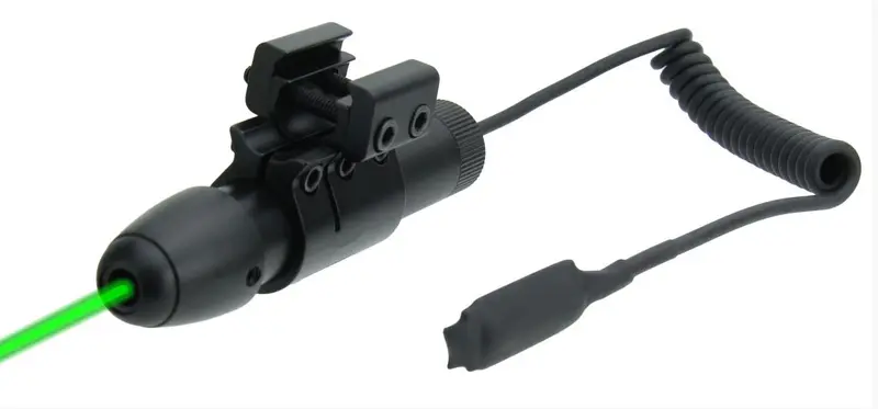 Tacfire Full Size Green Laser W/ Pressure Switch & Picatinny Mount 1