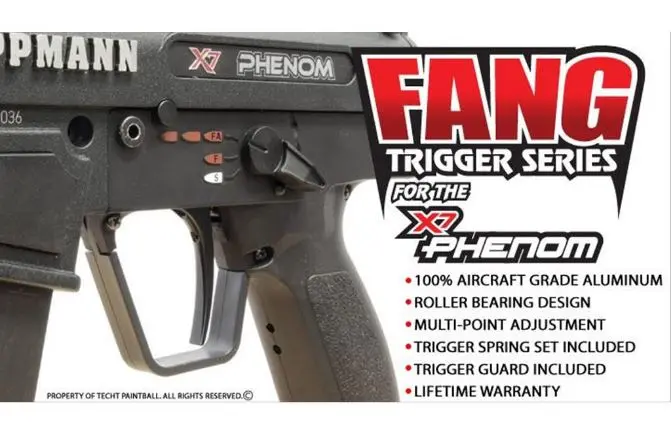 Techt Fang Trigger For The X7 Phenom Ape Rampage Board 1