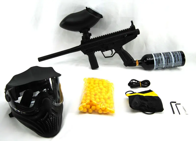 Tippmann Stormer Basic Paintball Package 200 Rd Loader Paintballs 20 Oz Tank 1