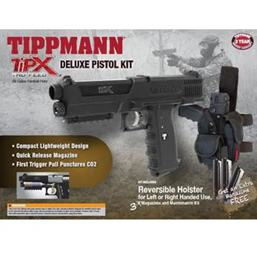 Tippmann Tipx Deluxe Pistol Marker Kit 1