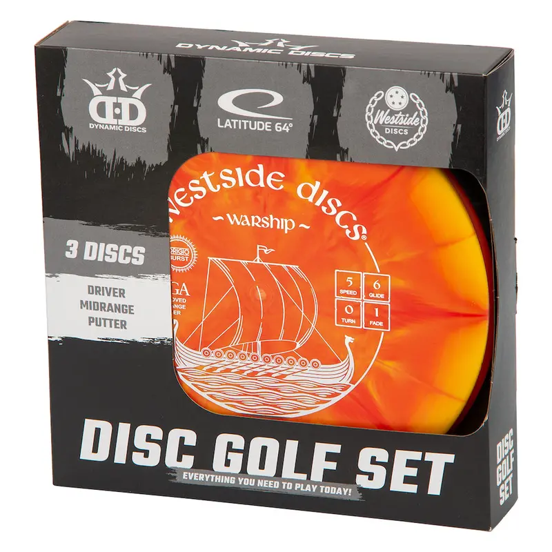 Trilogy Assorted Prime Retro Origio Burst 3 Disc Starter Golf Set 1