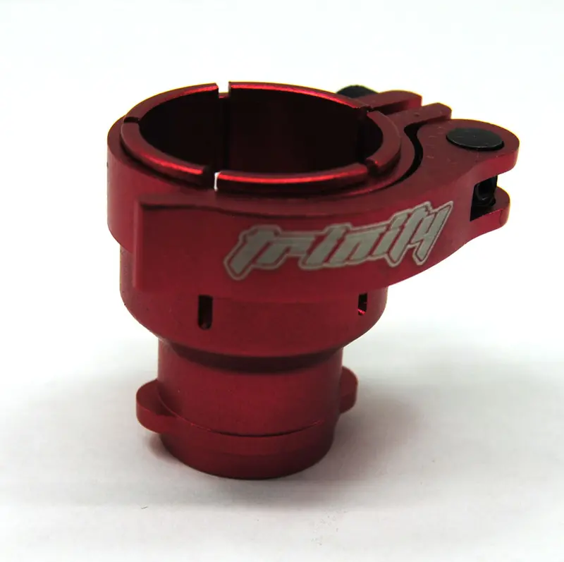 Trinity Paintball Spyder Feedneck - Red 1