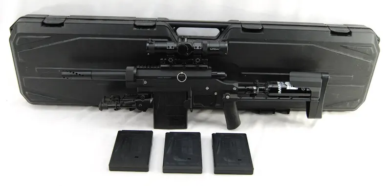 Used Carmatech Engineering Sar12c W/ G2.1 Semi-Auto Bolt - Black 1