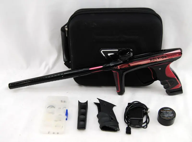 Used Dlx Luxe Ice Paintball Gun - Ronnie Dizon Houston Heat Edition 1