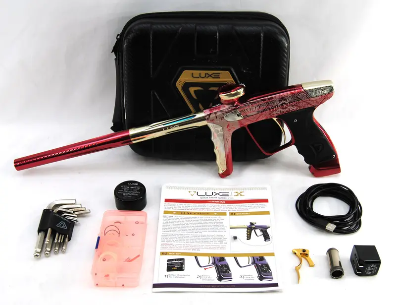 Used Dlx Luxe X - "The King" Red/Gold 1