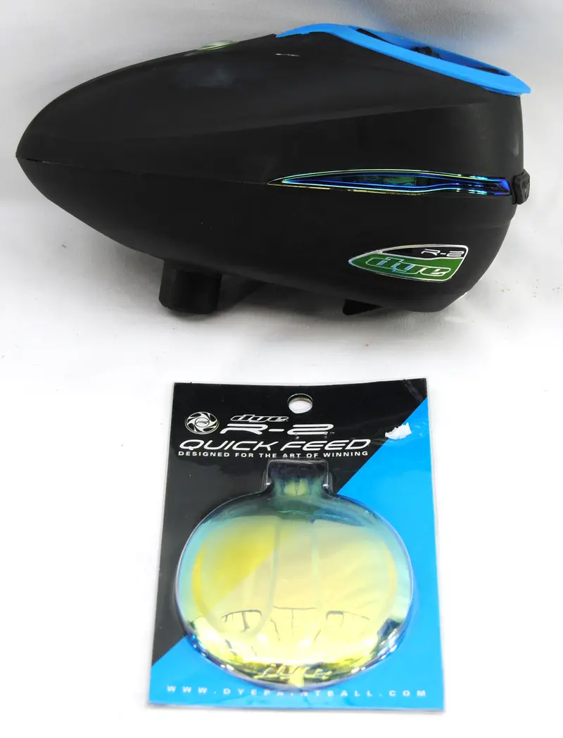 Used Dye R2 Loader W/ Speedfeed - Black/Lime 1