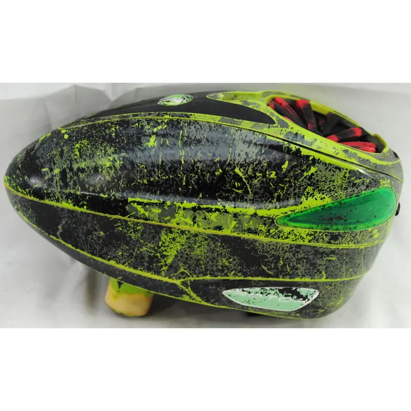 Used Dye Rotor Loader - Black/Grey/Green Splatter 1
