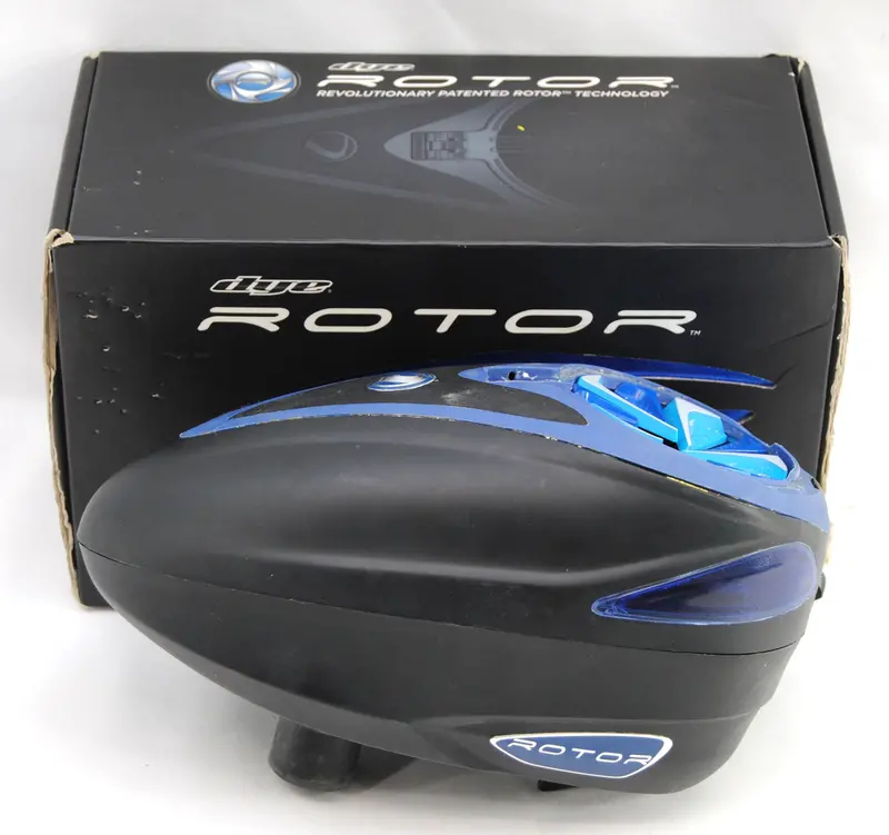 Used Dye Rotor W/ Speedfeed - Black/Blue 1