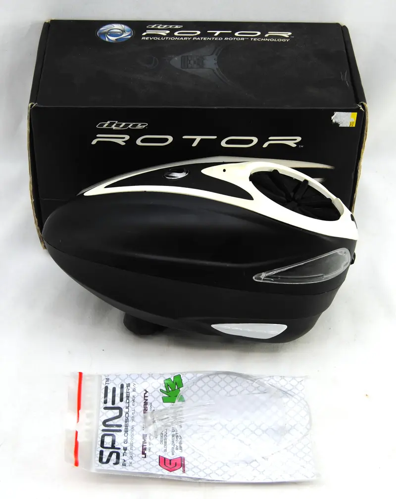 Used Dye Rotor W/ Speedfeed - Black/White 1