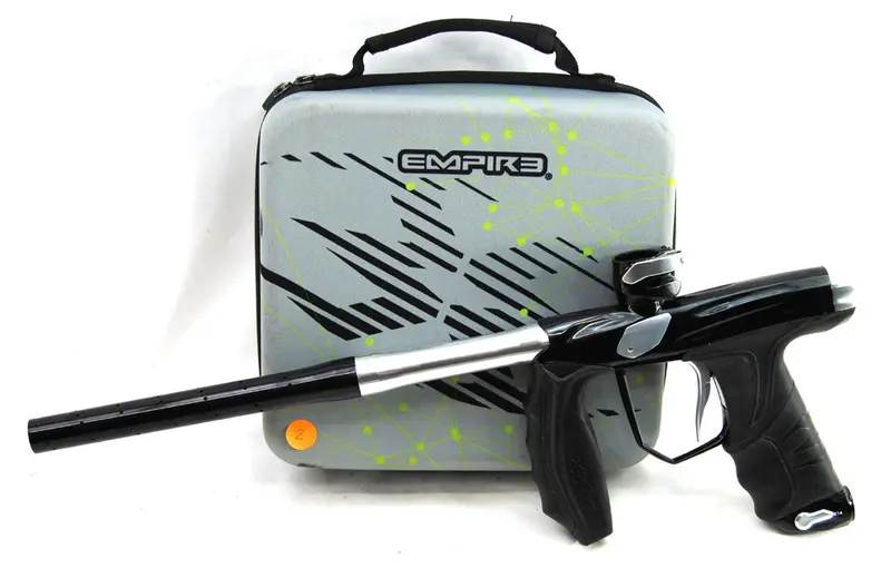 Used Empire Syx 1.5 Paintball Marker - Black/Silver Gloss 1
