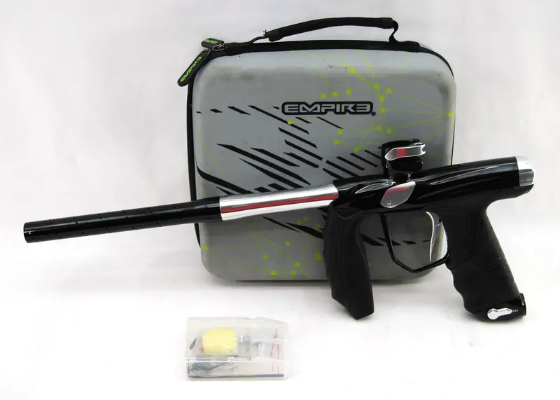 Used Empire Syx 1.5 Paintball Marker - Black/Silver Gloss 1