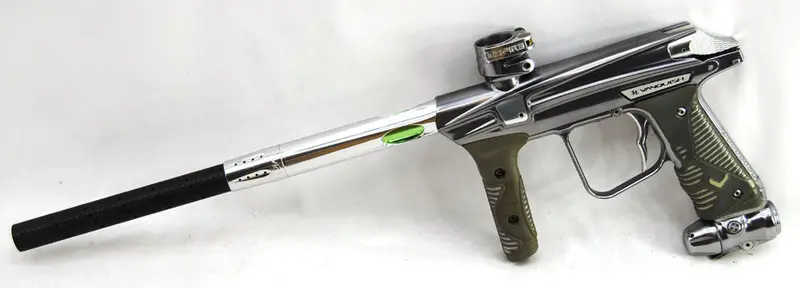 Used Empire Vanquish Paintball Marker - Gloss Silver 1