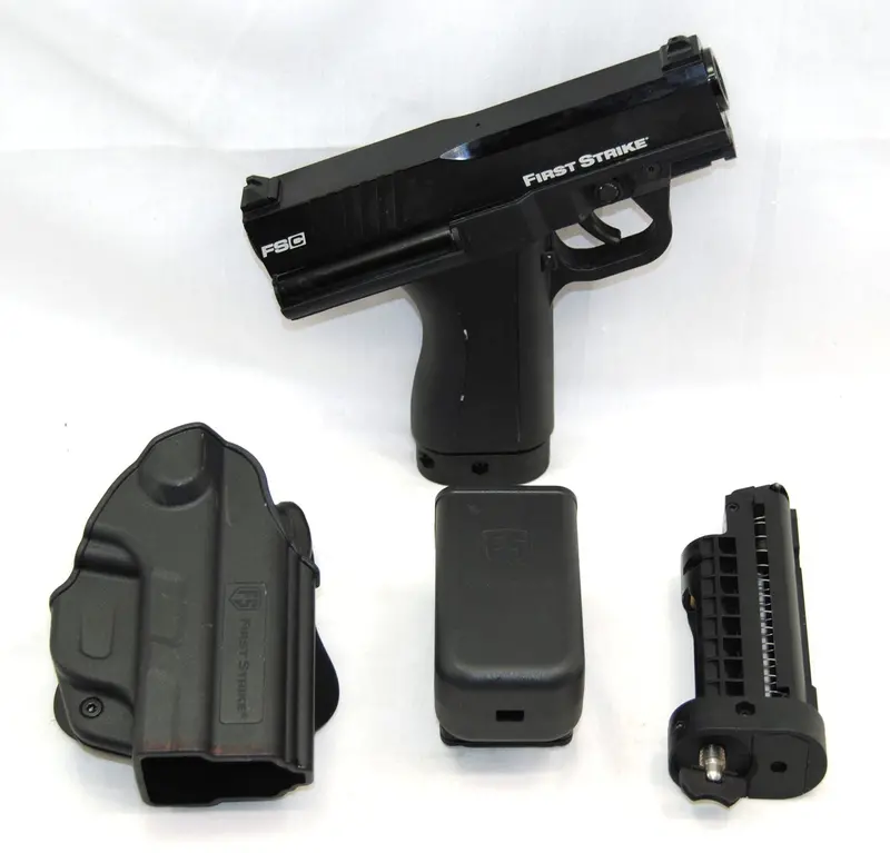 Used First Strike Fsc Paintball Pistol With Extras 1